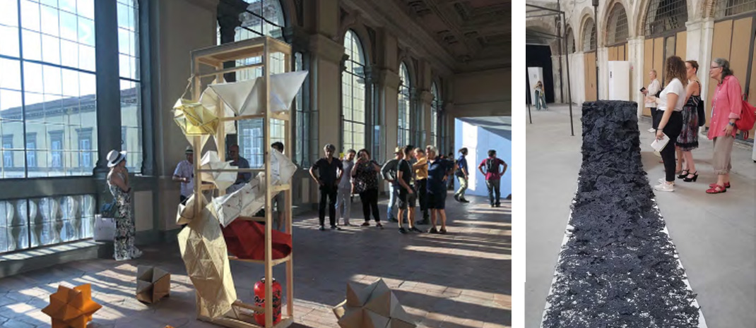 2018年意大利Lucca 国际纸艺术设计双年展中国区(策展)